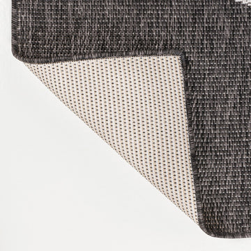 Lucian Modern Geometric Abstract Two-tone Indoor/Outdoor Area Rug